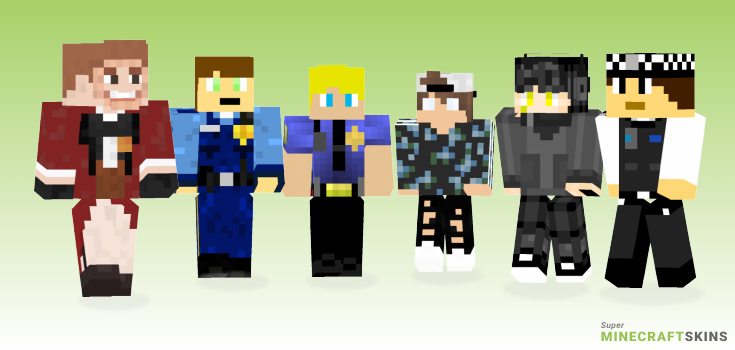 City Minecraft Skins - Best Free Minecraft skins for Girls and Boys