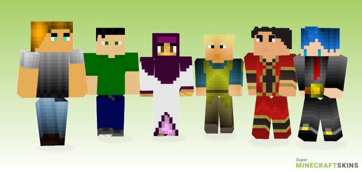 Civilian Minecraft Skins - Best Free Minecraft skins for Girls and Boys
