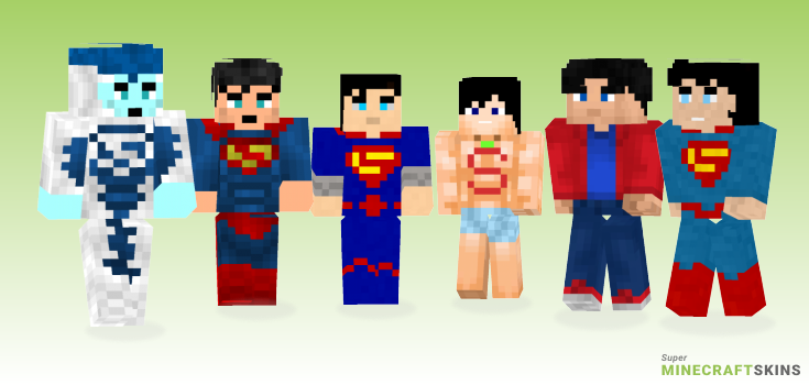 Clark kent Minecraft Skins - Best Free Minecraft skins for Girls and Boys