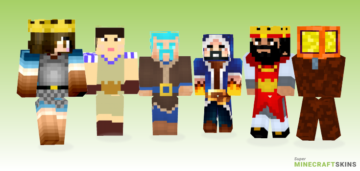 Clash royale Minecraft Skins - Best Free Minecraft skins for Girls and Boys