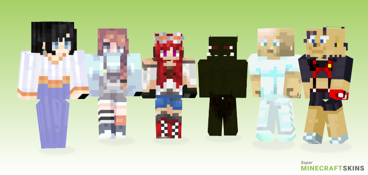 Clean Minecraft Skins - Best Free Minecraft skins for Girls and Boys