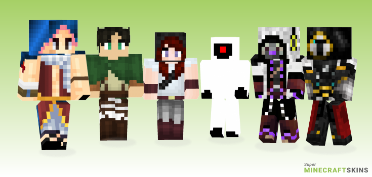 Cloaked Minecraft Skins - Best Free Minecraft skins for Girls and Boys