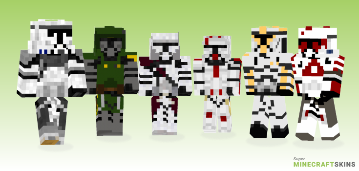 Clone commander Minecraft Skins - Best Free Minecraft skins for Girls and Boys
