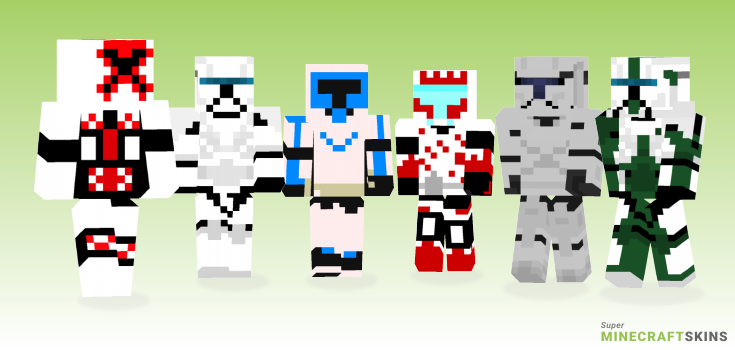 Clone commando Minecraft Skins - Best Free Minecraft skins for Girls and Boys