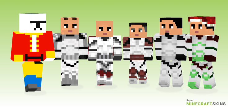 Clonetrooper Minecraft Skins - Best Free Minecraft skins for Girls and Boys