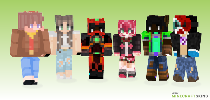 Clover Minecraft Skins - Best Free Minecraft skins for Girls and Boys