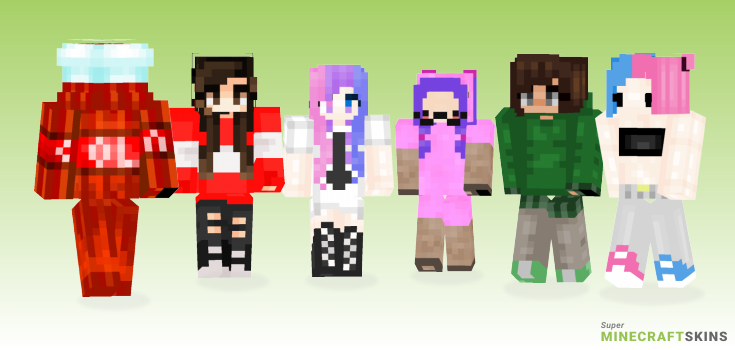 Cola Minecraft Skins - Best Free Minecraft skins for Girls and Boys