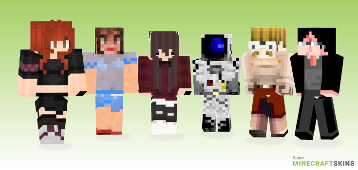Come Minecraft Skins - Best Free Minecraft skins for Girls and Boys