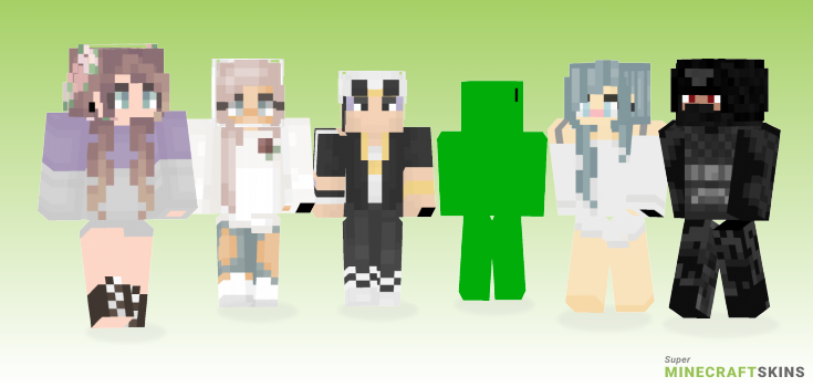 Comes Minecraft Skins - Best Free Minecraft skins for Girls and Boys