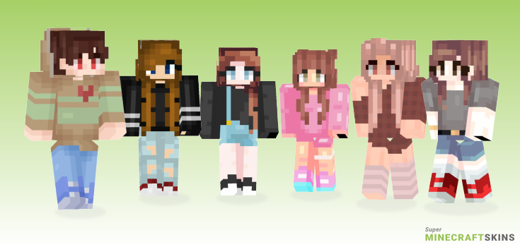 Comfortable Minecraft Skins - Best Free Minecraft skins for Girls and Boys