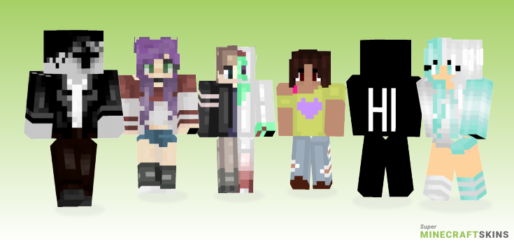 Comp Minecraft Skins - Best Free Minecraft skins for Girls and Boys