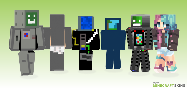 Computer Minecraft Skins - Best Free Minecraft skins for Girls and Boys