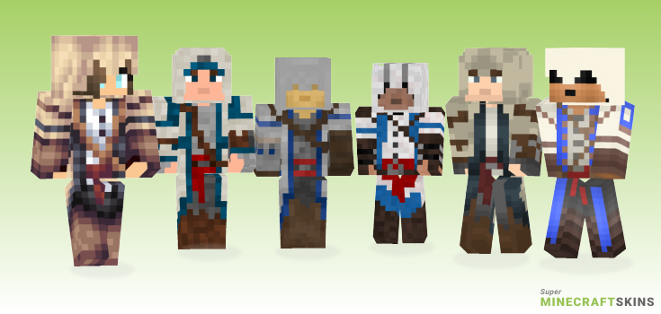 Connor kenway Minecraft Skins - Best Free Minecraft skins for Girls and Boys