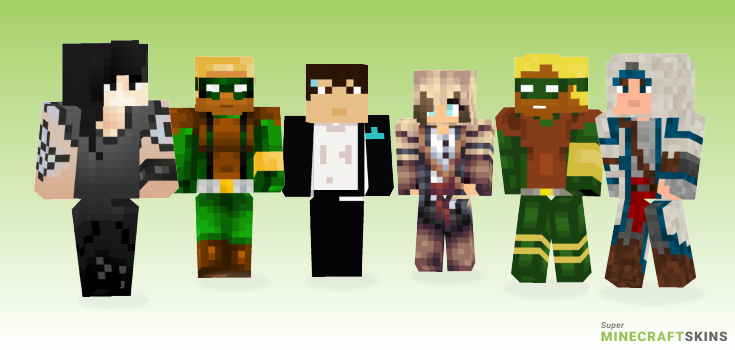 Connor Minecraft Skins - Best Free Minecraft skins for Girls and Boys