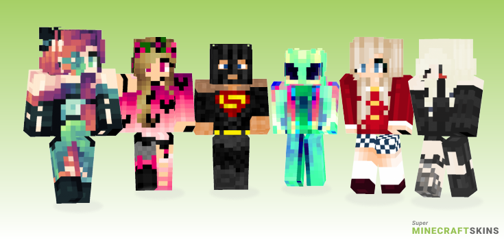 Contest Minecraft Skins - Best Free Minecraft skins for Girls and Boys