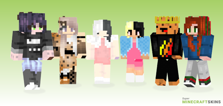 Cookies Minecraft Skins - Best Free Minecraft skins for Girls and Boys