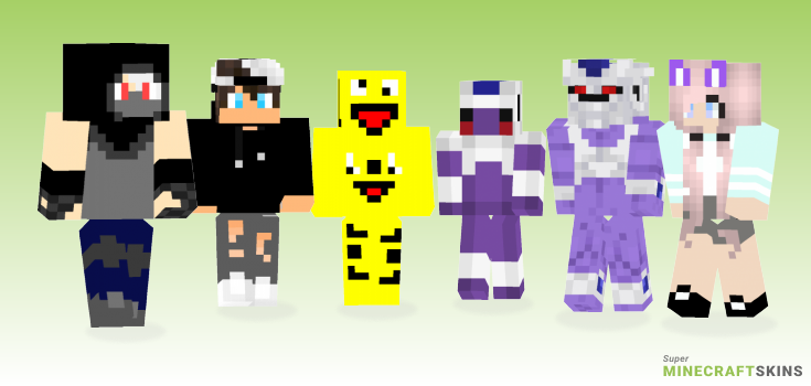 Cooler Minecraft Skins - Best Free Minecraft skins for Girls and Boys