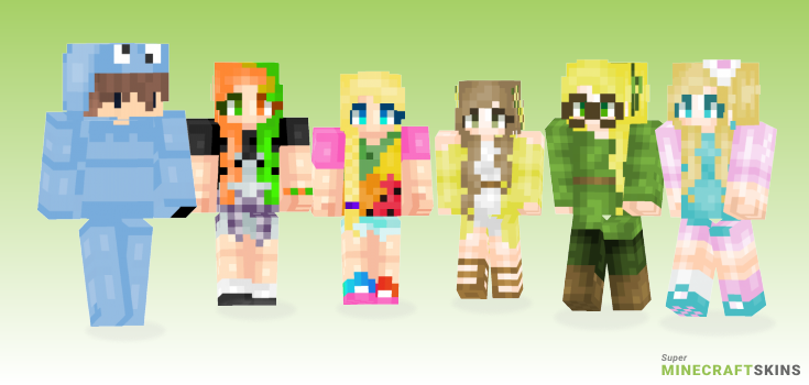 Coookie Minecraft Skins - Best Free Minecraft skins for Girls and Boys