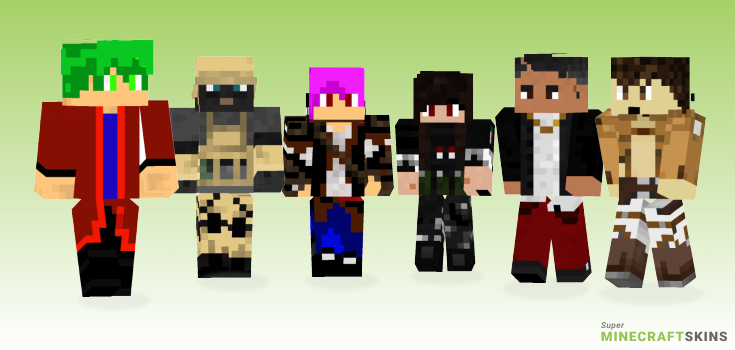 Corp Minecraft Skins - Best Free Minecraft skins for Girls and Boys