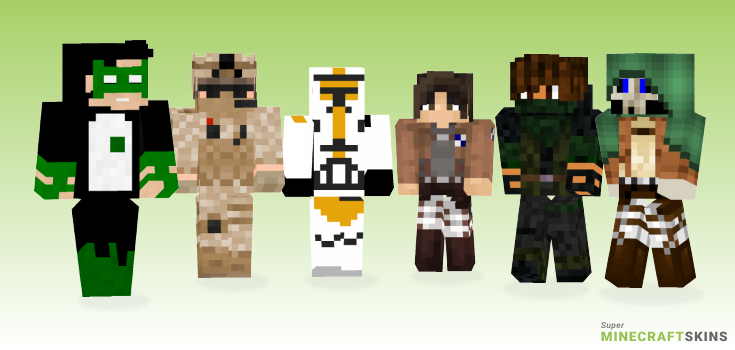 Corps Minecraft Skins - Best Free Minecraft skins for Girls and Boys