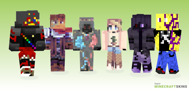 Corrupted Minecraft Skins - Best Free Minecraft skins for Girls and Boys