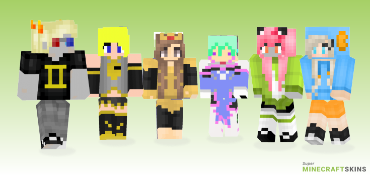 Cosplay Minecraft Skins - Best Free Minecraft skins for Girls and Boys