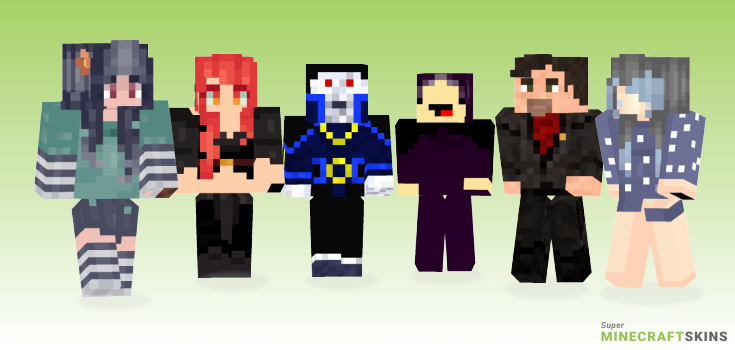 Count Minecraft Skins - Best Free Minecraft skins for Girls and Boys