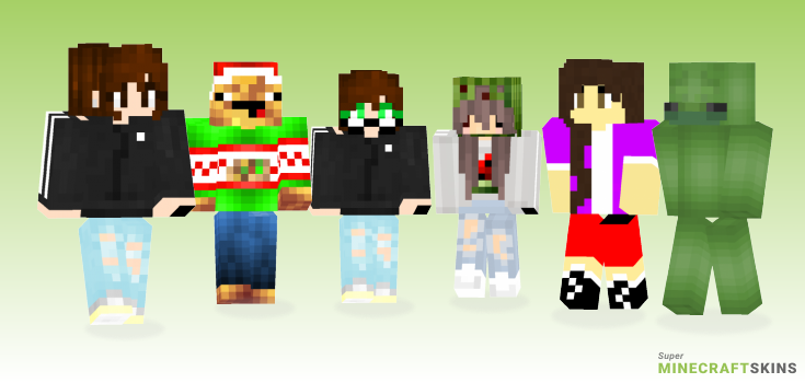 Cousin Minecraft Skins - Best Free Minecraft skins for Girls and Boys
