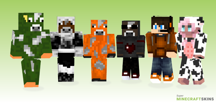 Cow Minecraft Skins - Best Free Minecraft skins for Girls and Boys