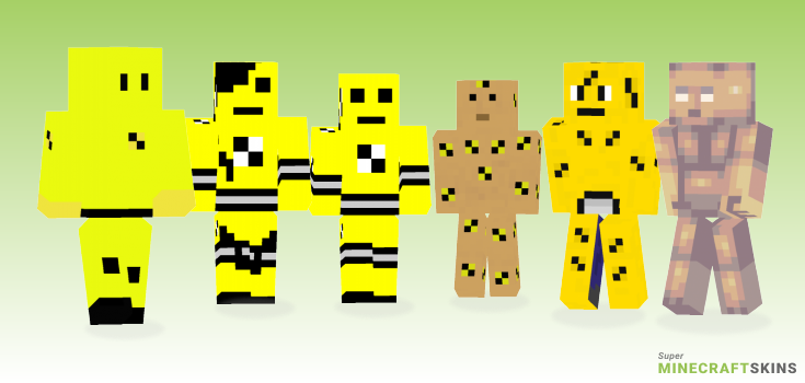 Crash test Minecraft Skins - Best Free Minecraft skins for Girls and Boys