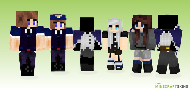 Crime Minecraft Skins - Best Free Minecraft skins for Girls and Boys