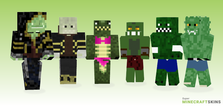 Croc Minecraft Skins - Best Free Minecraft skins for Girls and Boys