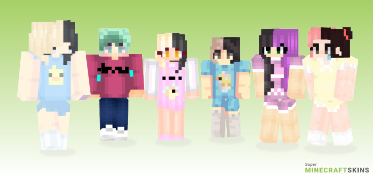 Crybaby Minecraft Skins - Best Free Minecraft skins for Girls and Boys