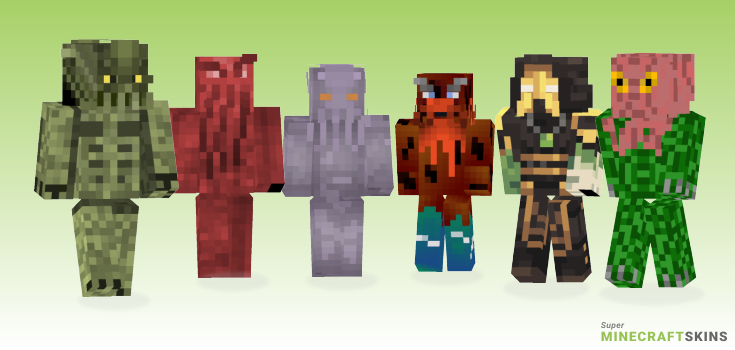 Cthulhu Minecraft Skins - Best Free Minecraft skins for Girls and Boys
