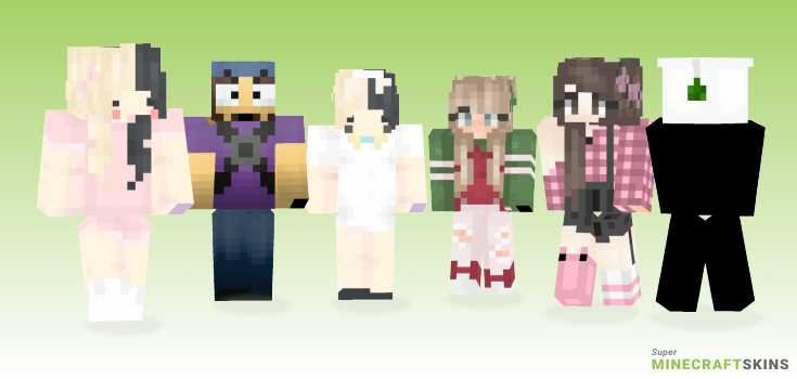 Cup Minecraft Skins - Best Free Minecraft skins for Girls and Boys