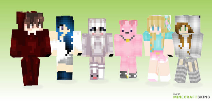 Cute Bunny Minecraft Skins Download For Free At Superminecraftskins
