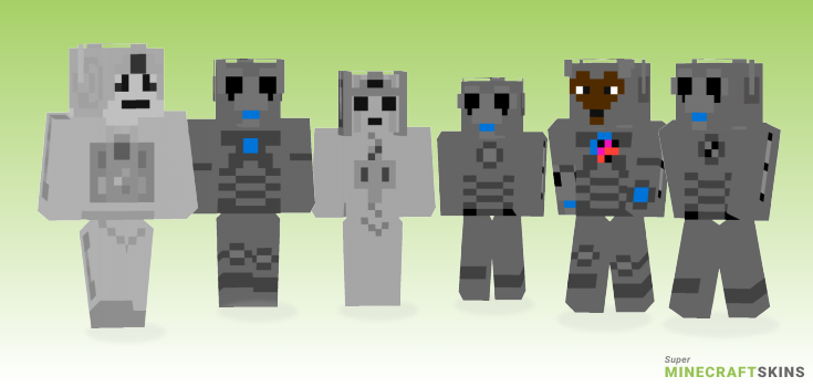 Cyberman Minecraft Skins - Best Free Minecraft skins for Girls and Boys
