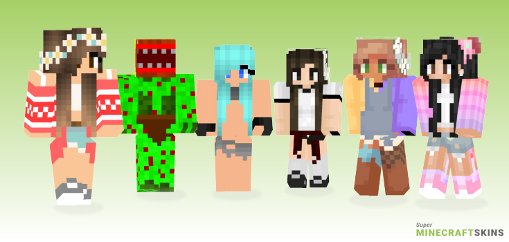Daisy Minecraft Skins - Best Free Minecraft skins for Girls and Boys