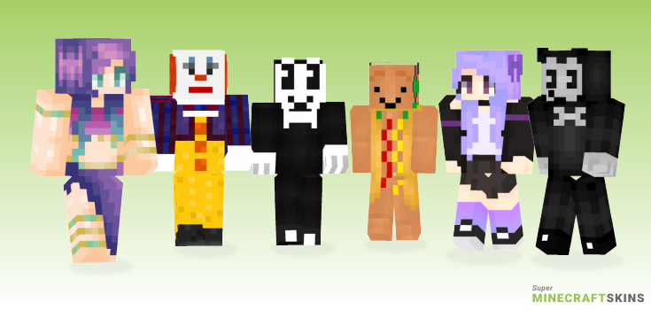 Dancing Minecraft Skins - Best Free Minecraft skins for Girls and Boys