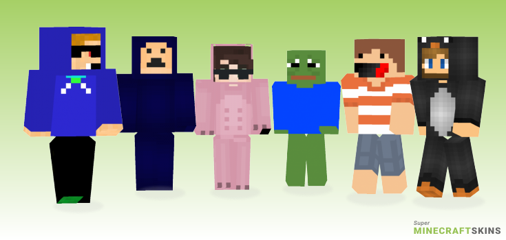 Dank Minecraft Skins - Best Free Minecraft skins for Girls and Boys
