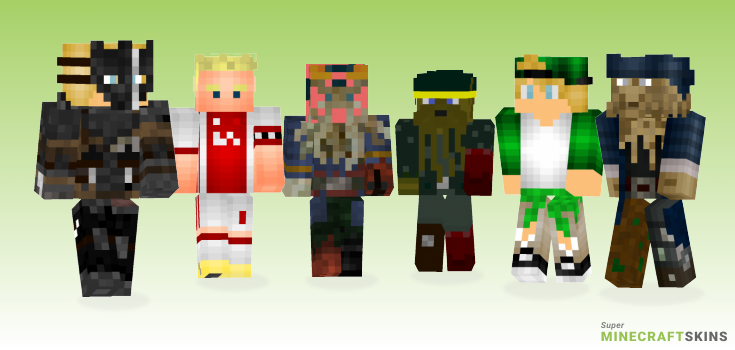 Davy Minecraft Skins - Best Free Minecraft skins for Girls and Boys