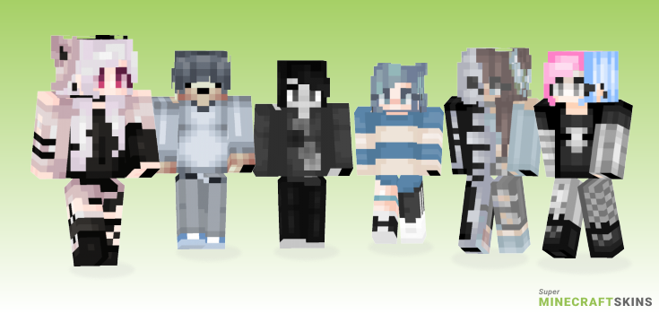 Dead inside Minecraft Skins - Best Free Minecraft skins for Girls and Boys