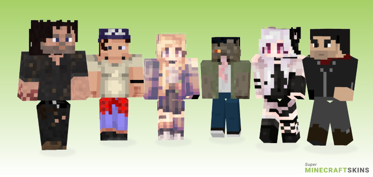 Dead Minecraft Skins - Best Free Minecraft skins for Girls and Boys