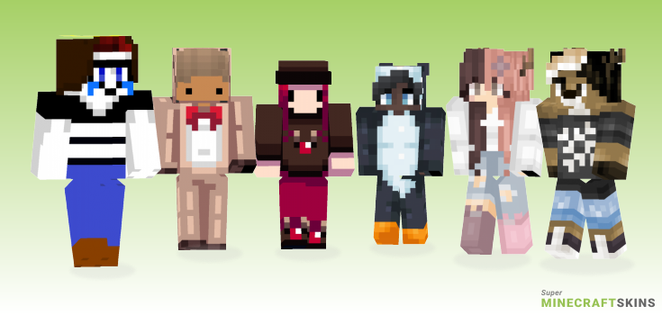 Dear Minecraft Skins - Best Free Minecraft skins for Girls and Boys