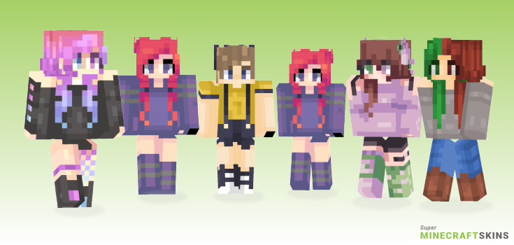 Delight Minecraft Skins - Best Free Minecraft skins for Girls and Boys