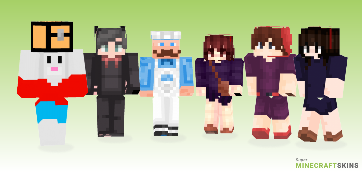 Delivery Minecraft Skins - Best Free Minecraft skins for Girls and Boys