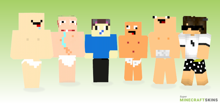 Derpy baby Minecraft Skins - Best Free Minecraft skins for Girls and Boys