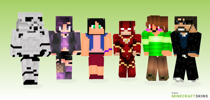 Design Minecraft Skins - Best Free Minecraft skins for Girls and Boys