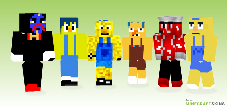 Dhmis Minecraft Skins - Best Free Minecraft skins for Girls and Boys