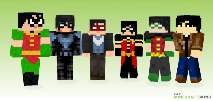 Dick grayson Minecraft Skins - Best Free Minecraft skins for Girls and Boys